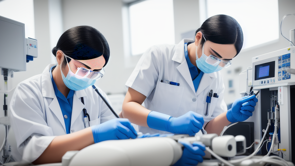 Dialysis equipment field service
