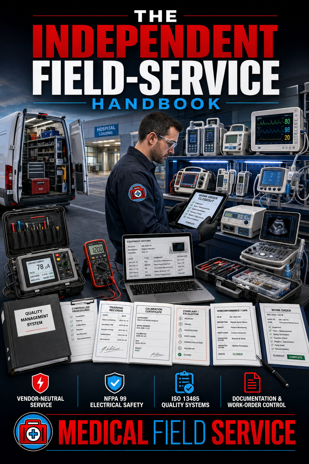 Medical Field Service Handbook — eBook cover